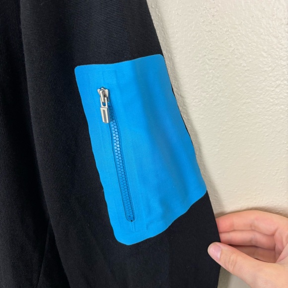 Icebreaker 1/4 Zip Pullover Men’s Size XL 100% Wool With Arm Pocket - Picture 4 of 8